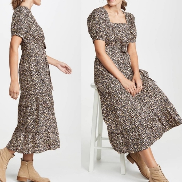 Free People Heartlands Prairie Floral Dress Size XS - Picture 3 of 12